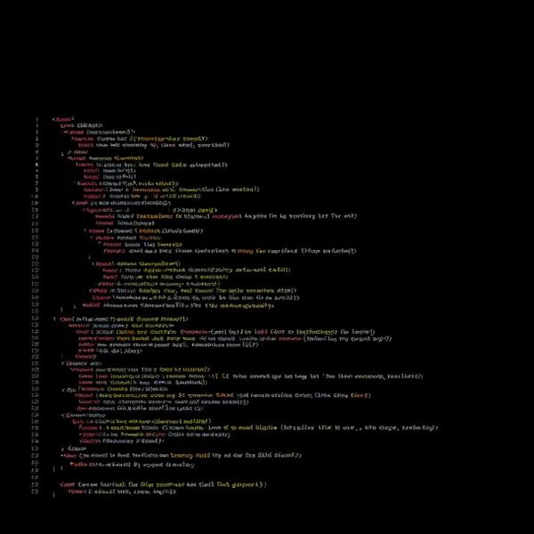 Code editor interface